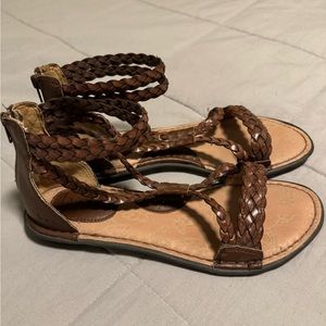 B.O.C Macedonia Gladiator braided sandals